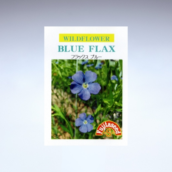 園芸用 亜麻の種<br>フラックス・ブルー(一年草)