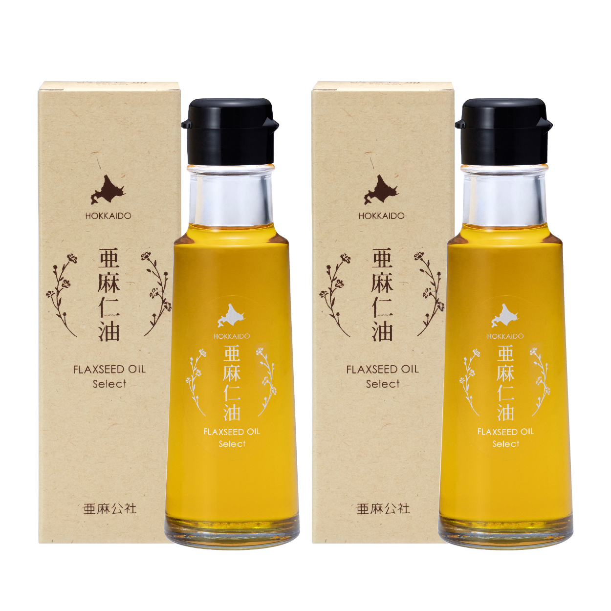 北海道産 亜麻仁油セレクト95g《Smooth Select》