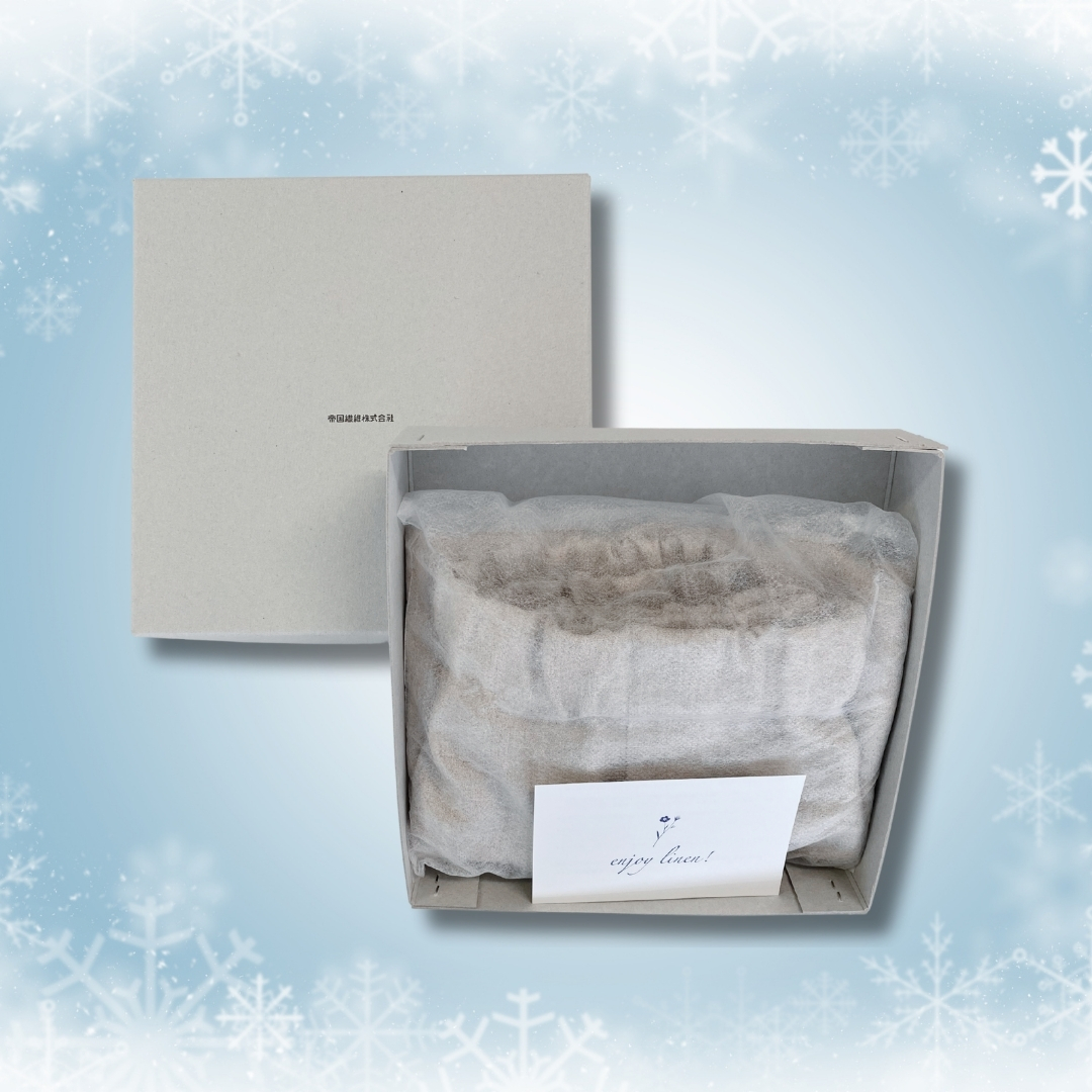 〈ギフト〉66Ｌへリンボン リネントランクス