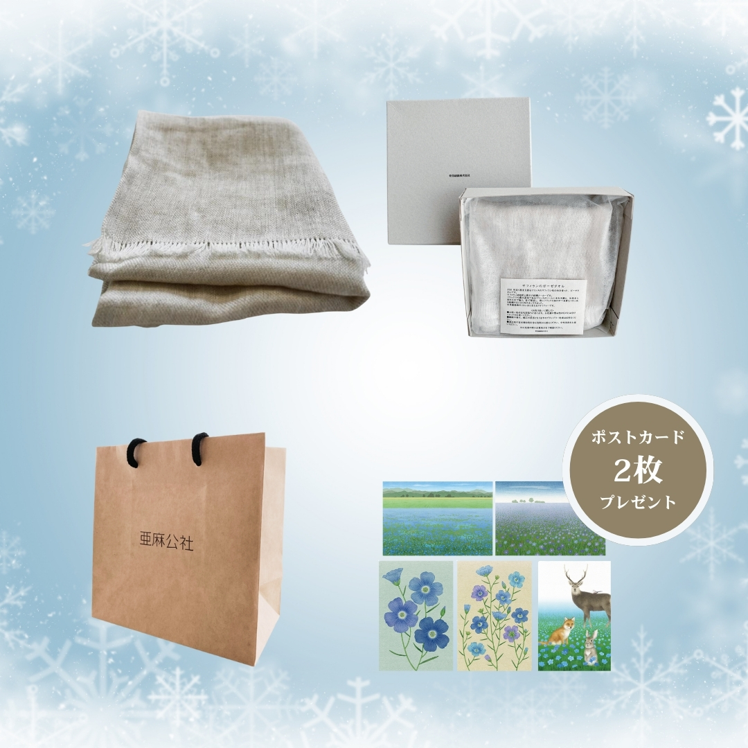 〈ギフト〉サフィランガーゼ フェイスタオル